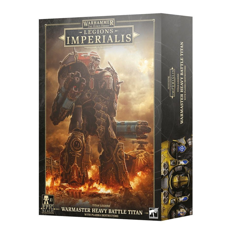 Legions Imperialis: Warmaster Heavy Battle Titan with Plasma Destructors