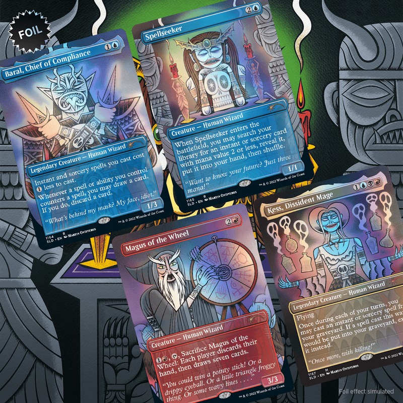 Magic the Gathering: Wizards of the Street: Traditional Foil