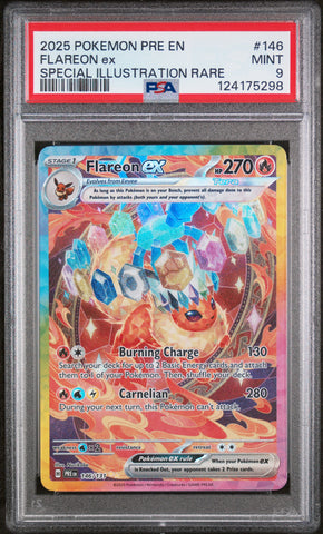 PSA MINT 9 Flareon Ex (146/131) [Pre En-Prismatic Evolutions] - 124175298