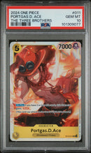 PSA GEM MT 10 Portgas D. Ace [Ultra Deck St13-The Three Brothers] - 101309077