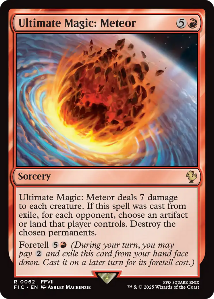 final fantasy mtg fire magic Amazon.com: Magic: The Gathering Sacrifice it at the beginning of the next end step. The Fire Crystal Final