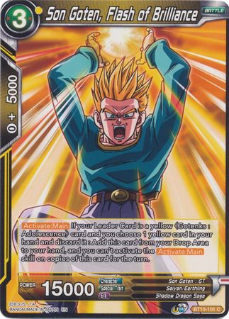 Son Goten, Flash of Brilliance (BT10-101) [Rise of the Unison Warrior 2nd Edition]