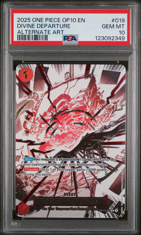 PSA GEM MT 10 Divine Departure [Op10-Royal Blood] - 123092349