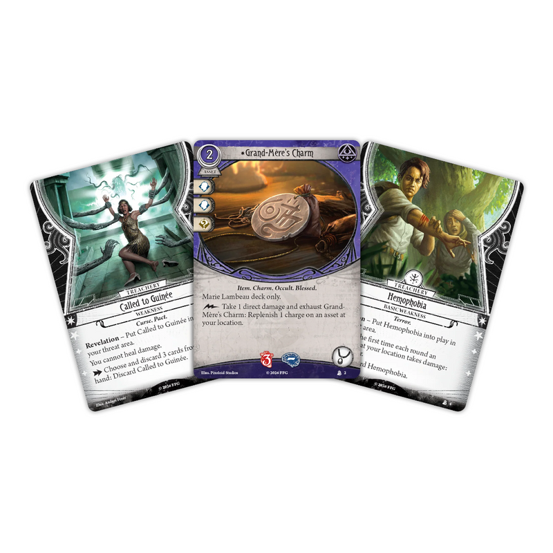 Arkham Horror: The Card Game: Investigator Pack: Marie Lambeau