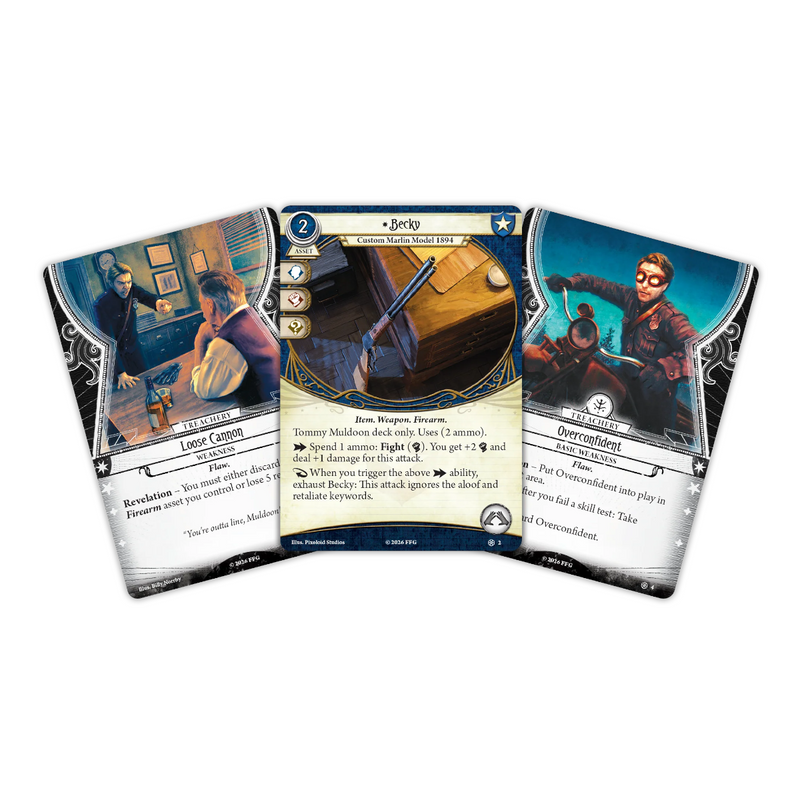 Arkham Horror: The Card Game: Investigator Pack: Tommy Muldoon
