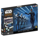 Star Wars Legion Battle Deck Card Pack packaging featuring stormtroopers in a hangar. 