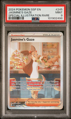 PSA MINT 9 Jasmine'S Gaze(245/191) [Ssp En-Surging Sparks] - 101902498