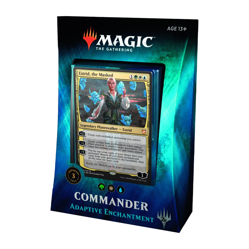 Magic: The Gathering - Commander 2018 Adaptive Enchantment Magic: The Gathering - Commander 2018 Adaptive Enchantment