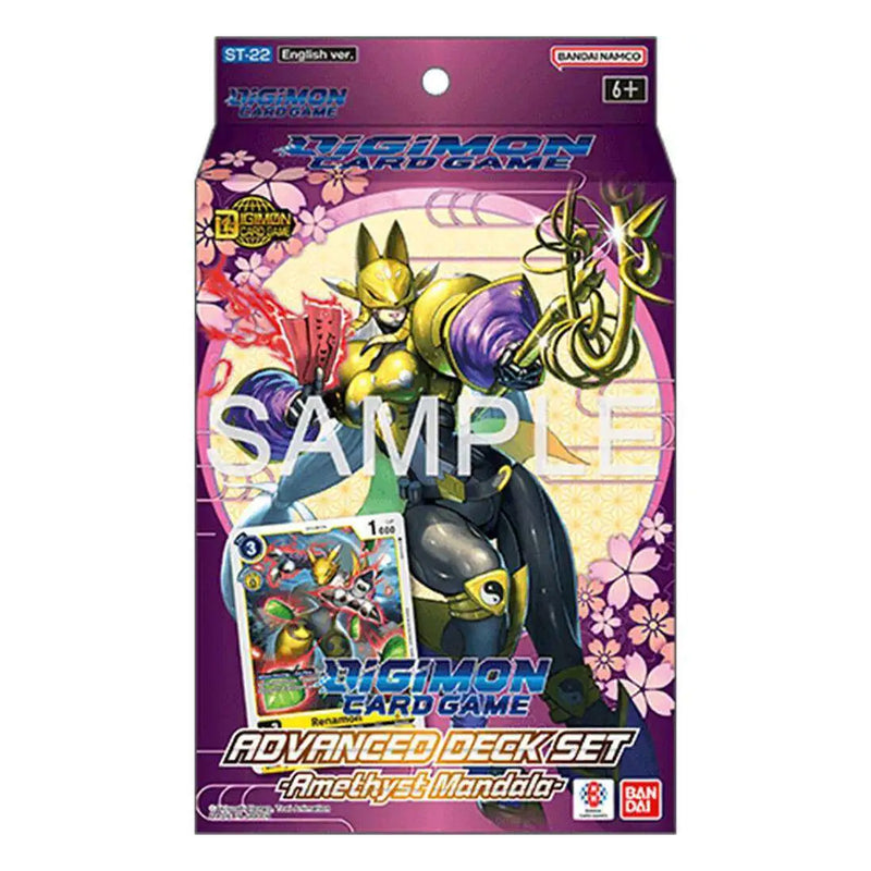 Digimon TCG: Advanced Deck: Amethyst Mandala [ST22]