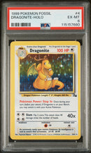 PSA EX-MT 6 Dragonite-Holo (4/62) [Fossil] - 115157680