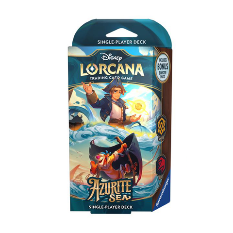 Lorcana TCG: Azurite Sea: Starter Deck - Amber & Ruby