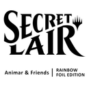 Magic the Gathering: Secret Lair: Animar & Friends Rainbow Foil Edition