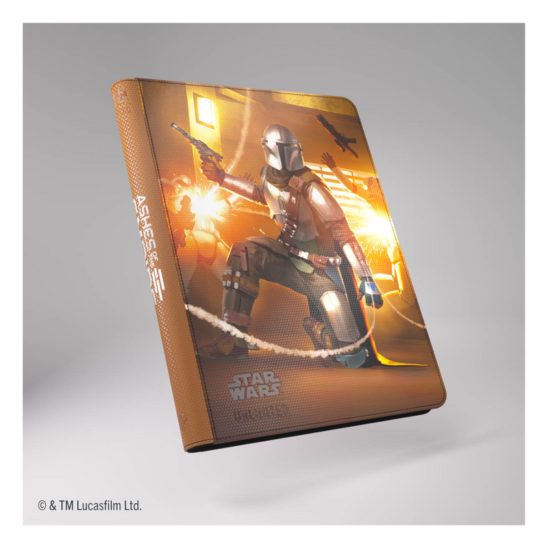 Star Wars Unlimited: Ashes of the Empire: Zip-Up Album 18-Pocket - The Armorer & Whistling Birds