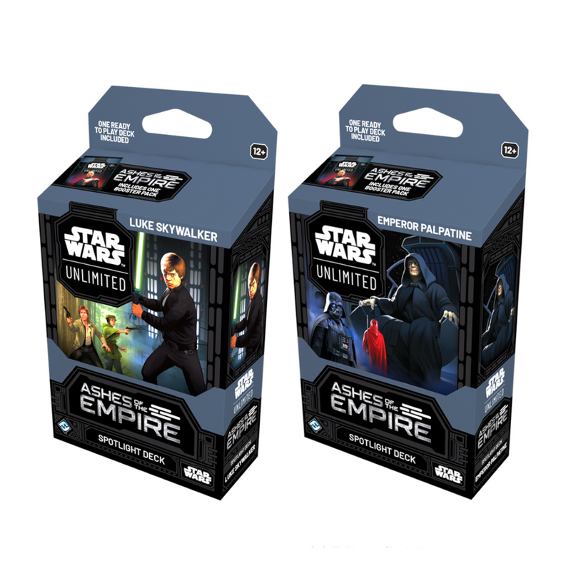 Star Wars Unlimited: Ashes of the Empire: Spotlight Deck - Both Decks