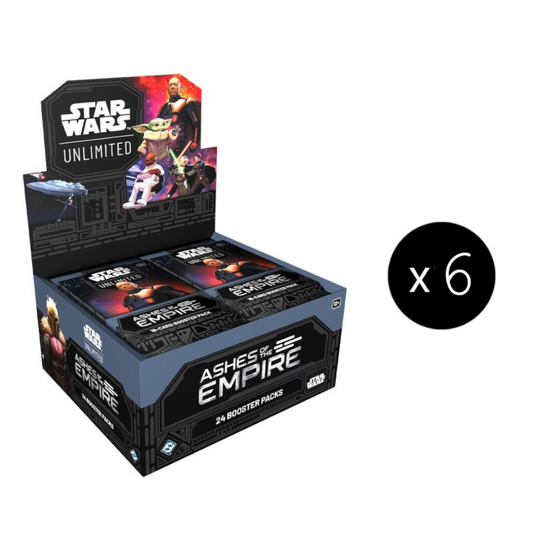 Star Wars Unlimited: Ashes of the Empire: Booster Case of 6