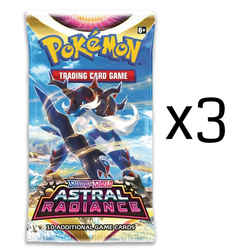 Pokémon TCG: Astral Radiance Booster Pack: 3 Pack