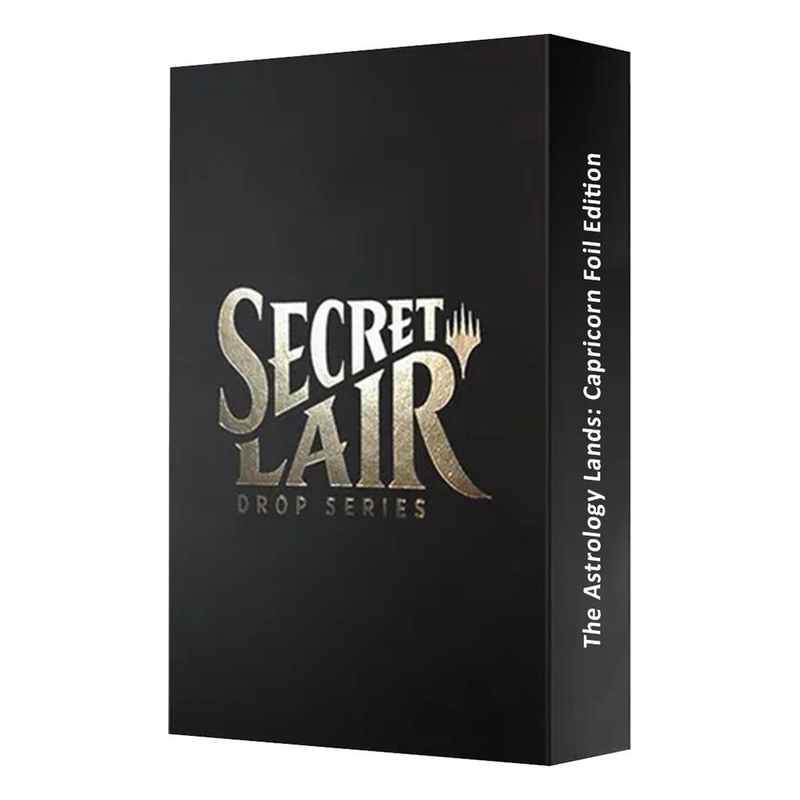 Magic the Gathering: Secret Lair: Secret lair Astrology Lands (Capricorn) Foil