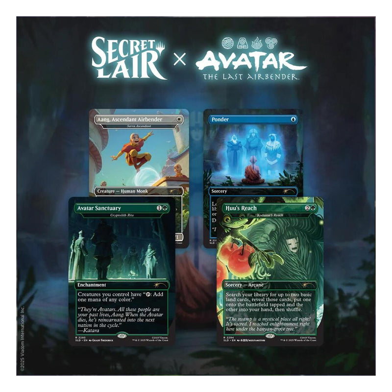 Magic the Gathering: Secret Lair x Avatar The Last Airbender: A Lot to Learn