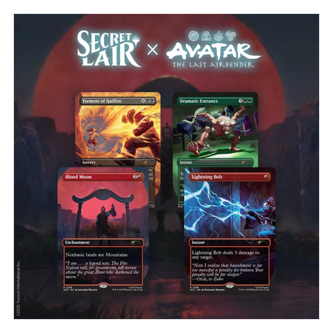 Magic the Gathering: Secret Lair x Avatar The Last Airbender: Everything Changed
