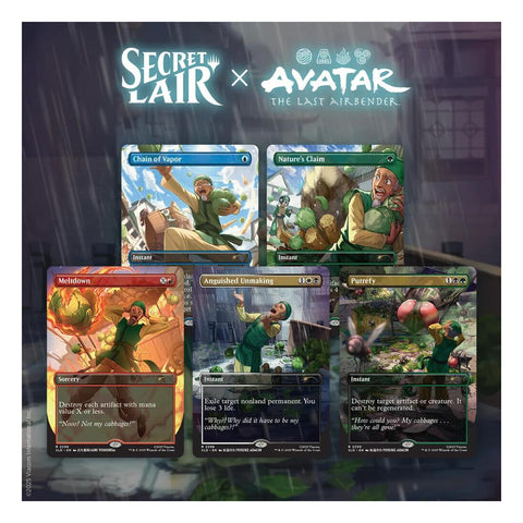 Magic the Gathering: Secret Lair x Avatar The Last Airbender: My Cabbages!