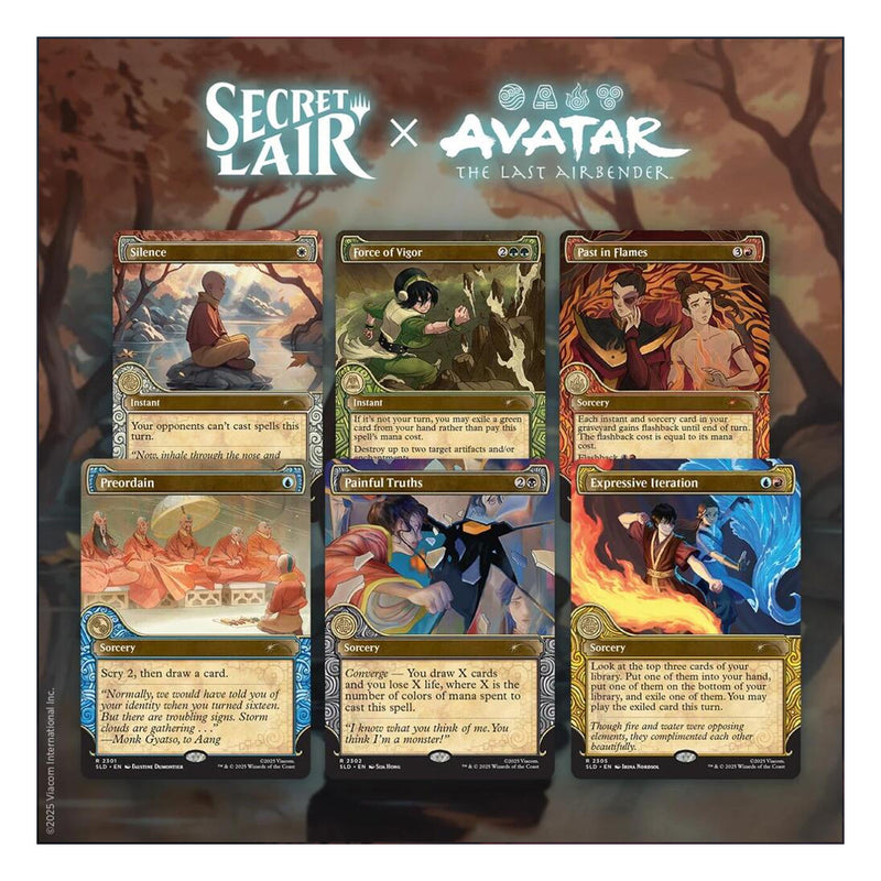 Magic the Gathering: Secret Lair x Avatar The Last Airbender: One With the Elements