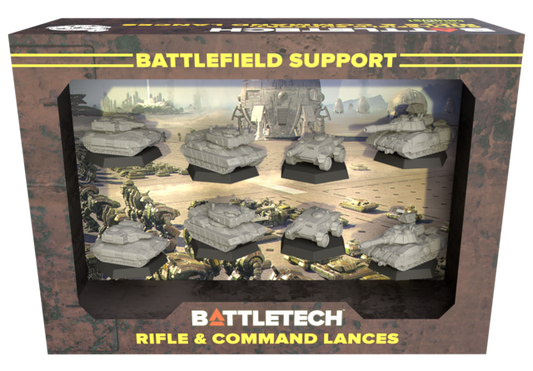 Battletech: Mercenaries Forcepack: Battlefield Support - Rifle & Command Lances