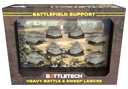 Battletech: Mercenaries Forcepack: Battlefield Support - Heavy Battle & Sweep Lances