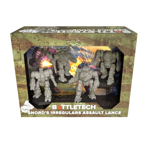 Battletech: Independent Release Forcepacks - Snord's Irregulars Assault Lance
