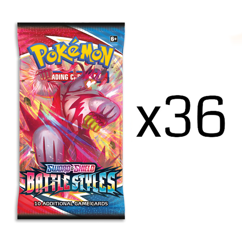 Pokémon TCG: Battle Styles Loose Booster Box: 36 Loose Packs