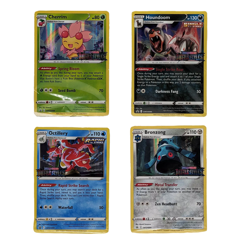 Pokémon TCG: Battle Styles Sealed Promo Decks