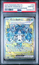 PSA GEM MT 10 Ws Mask Ogerpon Ex (152/131) [Pre En-Prismatic Evolutions] - 122068127