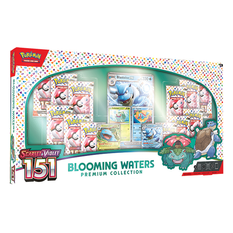 Pokmon TCG: 151: Blooming Waters Premium Collection Pokmon TCG: 151: Blooming Waters Premium Collection