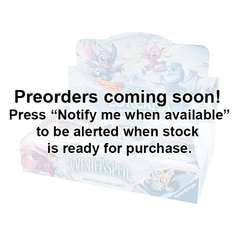 Lorcana TCG: Winterspell: Booster Display