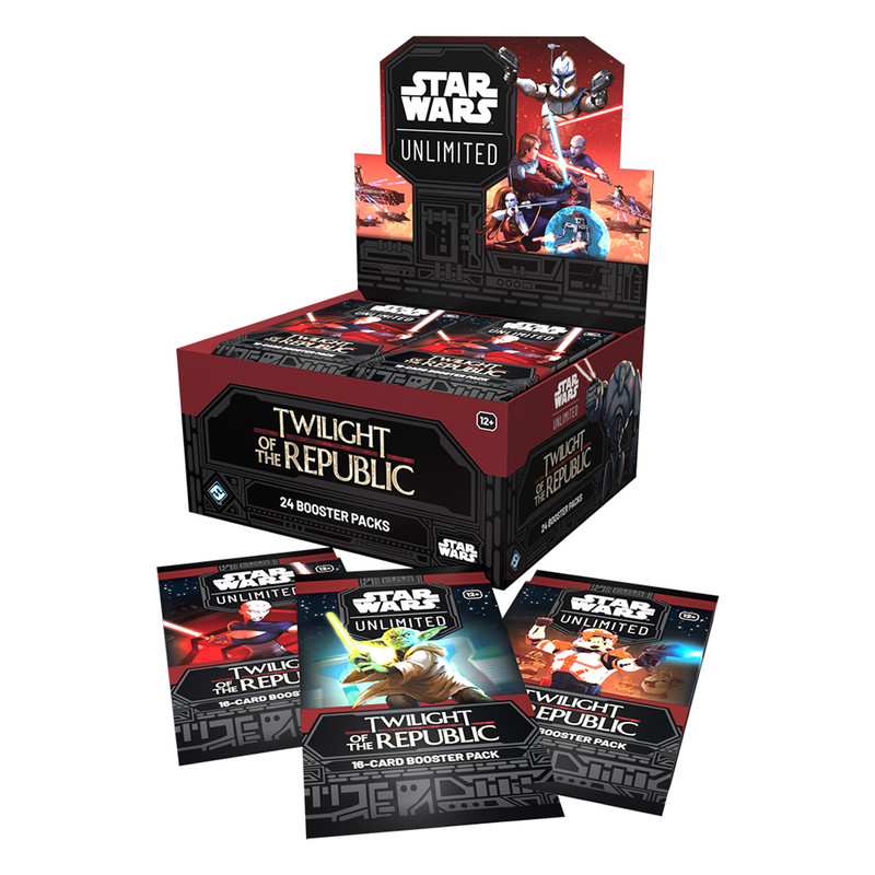 Star Wars Unlimited: Twilight of the Republic: Booster Display