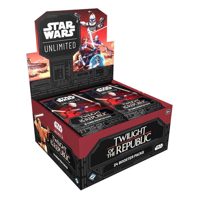 Star Wars Unlimited: Twilight of the Republic: Booster Display