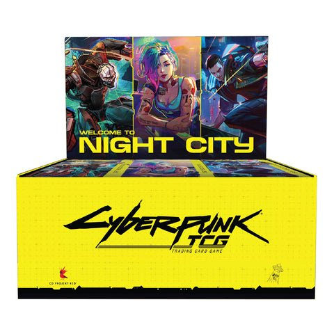 Cyberpunk TCG: Retail Booster Display