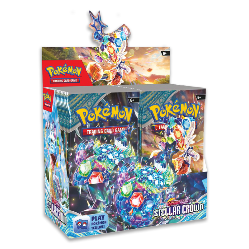 Pokémon TCG: Stellar Crown: Booster Display