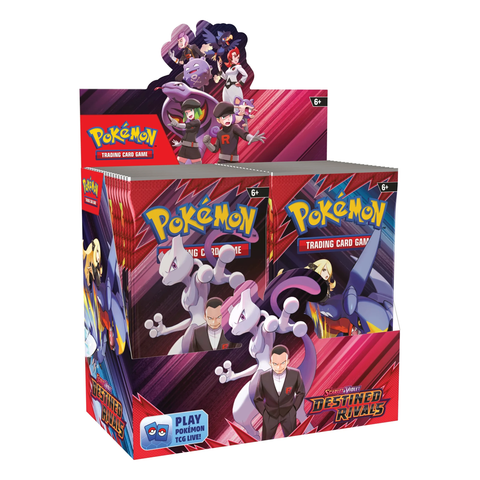 Pokémon TCG: Destined Rivals: Booster Display
