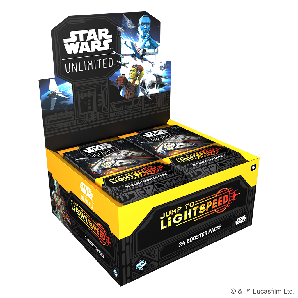 Star Wars Unlimited: Jump to Lightspeed: Booster Display Star Wars Unlimited: Jump to Lightspeed: Booster Display