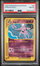 PSA NM-MT 8 Espeon-Holo(H9/H32) [Aquapolis] - 150349389