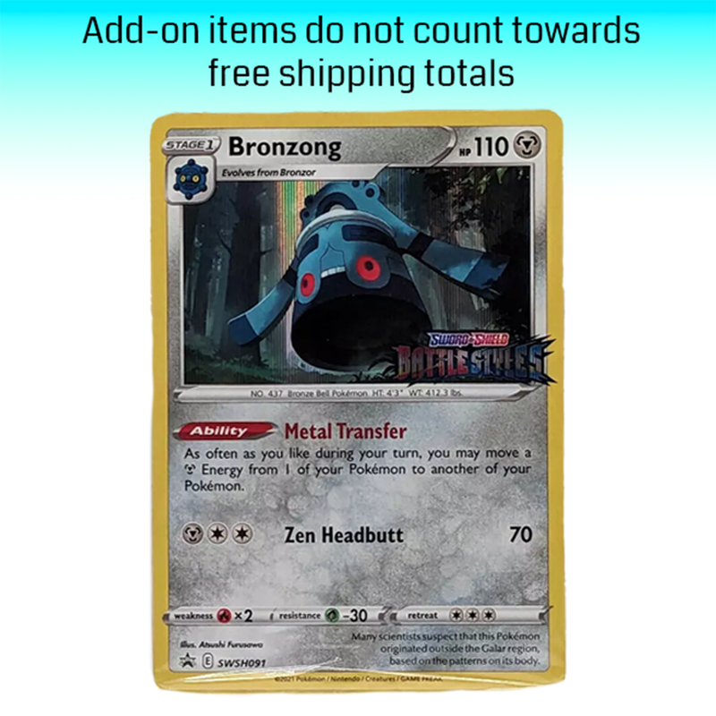 Pokémon TCG: Battle Styles Build and Battle: SWSH091 Bronzong Sealed Deck with Promo