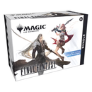 Bundle box featuring artwork of two characters from Final Fantasy. The white box showcases a male character with long silver hair in dark clothing and a female character with pink hair wielding a sword and wearing a red cape.