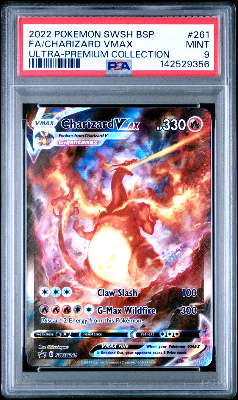 PSA MINT 9 Charizard Vmax(SWSH261) [Swsh Black Star Promo] - 142529356