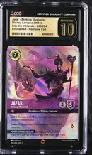 CGC 10 Jafar - Striking Illusionist (208/204) (Enchanted) [Into the Inklands]  -  6000802010