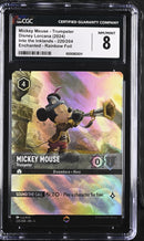 CGC 8 Mickey Mouse - Trumpeter (Enchanted) (220/204) [Into the Inklands] - 6000802011
