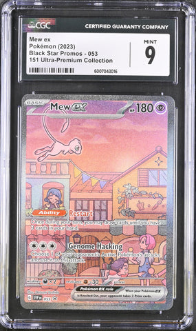 CGC 9 Mew ex(053) [Black Star Promos] - 6007043016