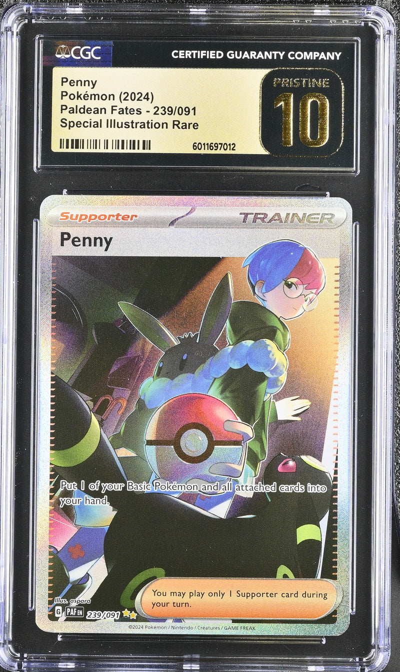 CGC PRISTINE 10 Penny (239/091) [Scarlet & Violet: Paldean Fates] - 6011697012
