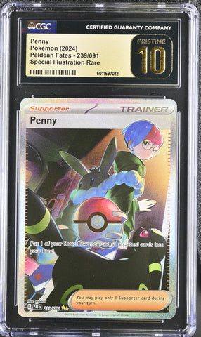 CGC PRISTINE 10 Penny (239/091) [Scarlet & Violet: Paldean Fates] - 6011697012