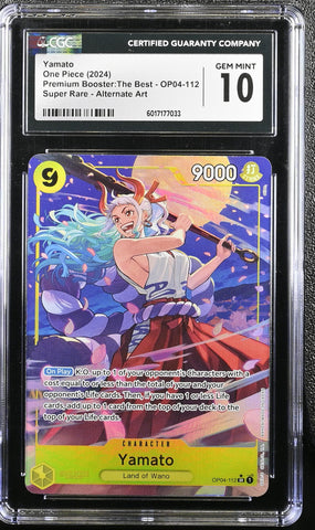 CGC GEM MINT 10 Yamato [Premium Booster: The Best] - 6017177033