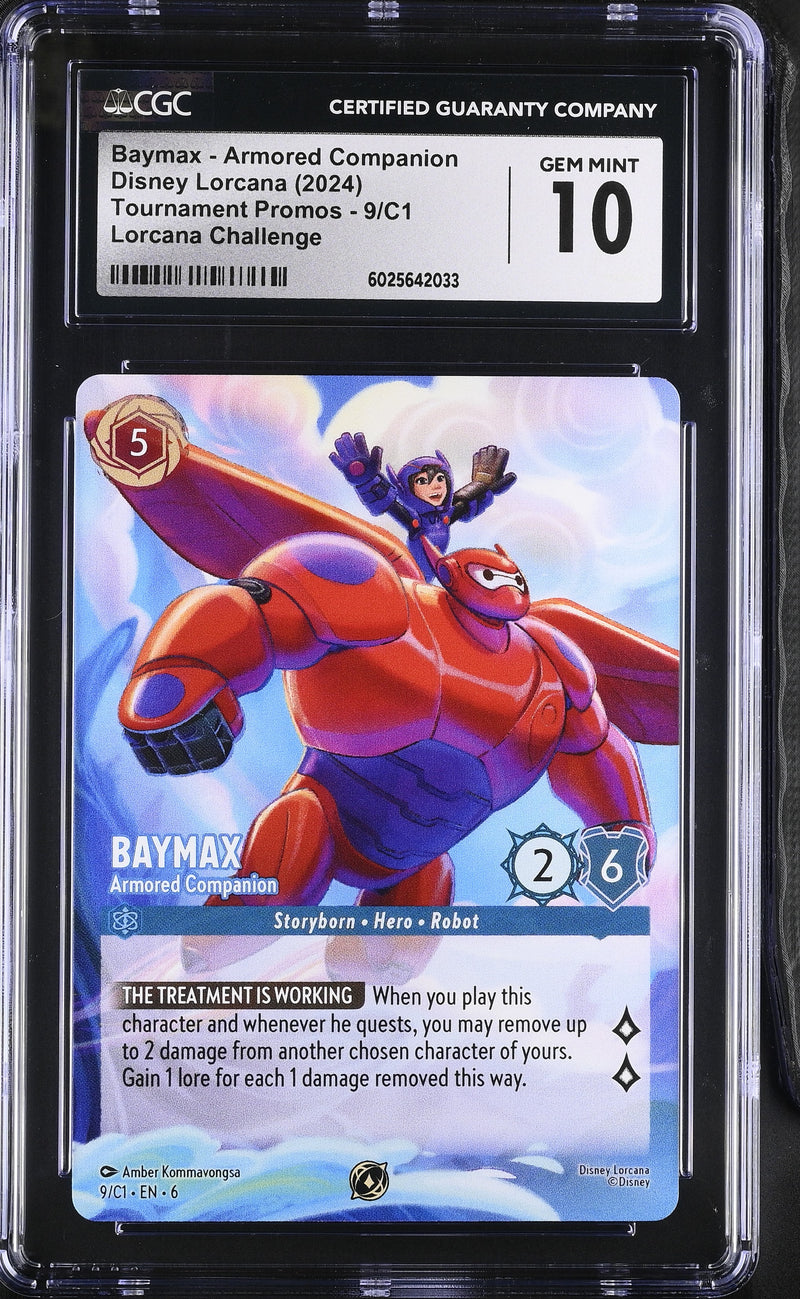 CGC 10 Baymax - Armored Companion (9/C1) [Tournament Promos] - 6025642033